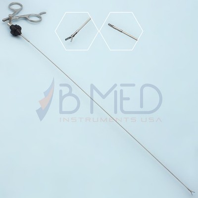 B Med Hysteroscopy Alligator Body Grasping Forceps Semi Rigid 5FR Rotatable