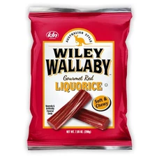 Kennys Candy & Confections Inc, Wiley Wallaby Gourmet Red Liquorice, 7.05 Ounce