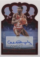 2020-21 Panini Crown Royale Red 45/49 Calvin Murphy #CA-CMY Auto HOF 5m1