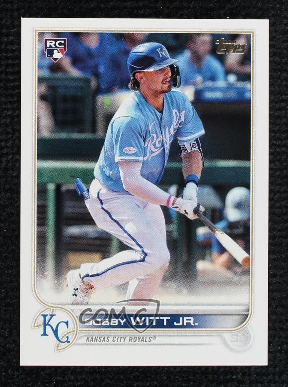 2022 Topps Series 2 SP Image Variation Bobby Witt Jr #660 Rookie RC
