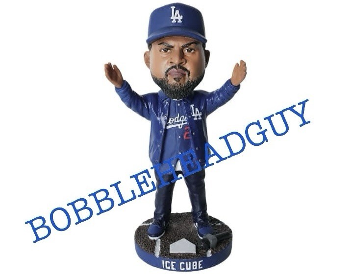 スポーツ Dodgers Ice Cube Bobblehead 🎤🎵 Ice Cube Bobblehead Los Angeles Dodgers SGA Giveaway 6
