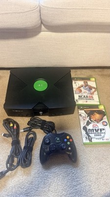 Microsoft Original Xbox Classic Console Bundle With Controller & Games & Cables