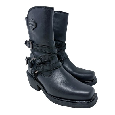 Harley Davidson Black Leather Harness
Moto Boots Men main image 4
