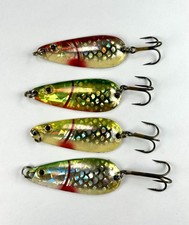 Lot of 4 Flash Spoons - Ultra Prism - Salwater/Freshwater - 2”
