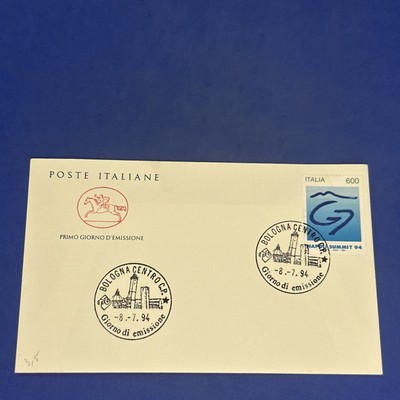 NAPOLI SUMMIT 94 - Ersttagsumschlag FDC
