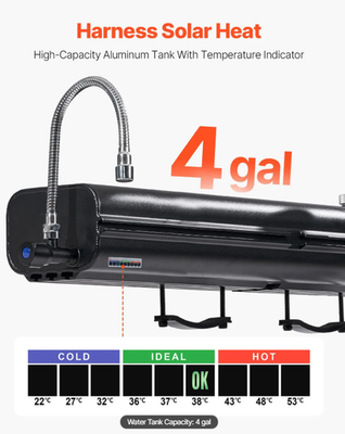 #ad #ad 4.0 Gallon Self Pressurized Water Tank for Camping Showers Multiple Mounting $189.00