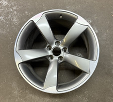#58914 13-17 AUDI S5 OE USED WHEE L "CURBING" 19X9 8T0601025CD MACHINED GREY