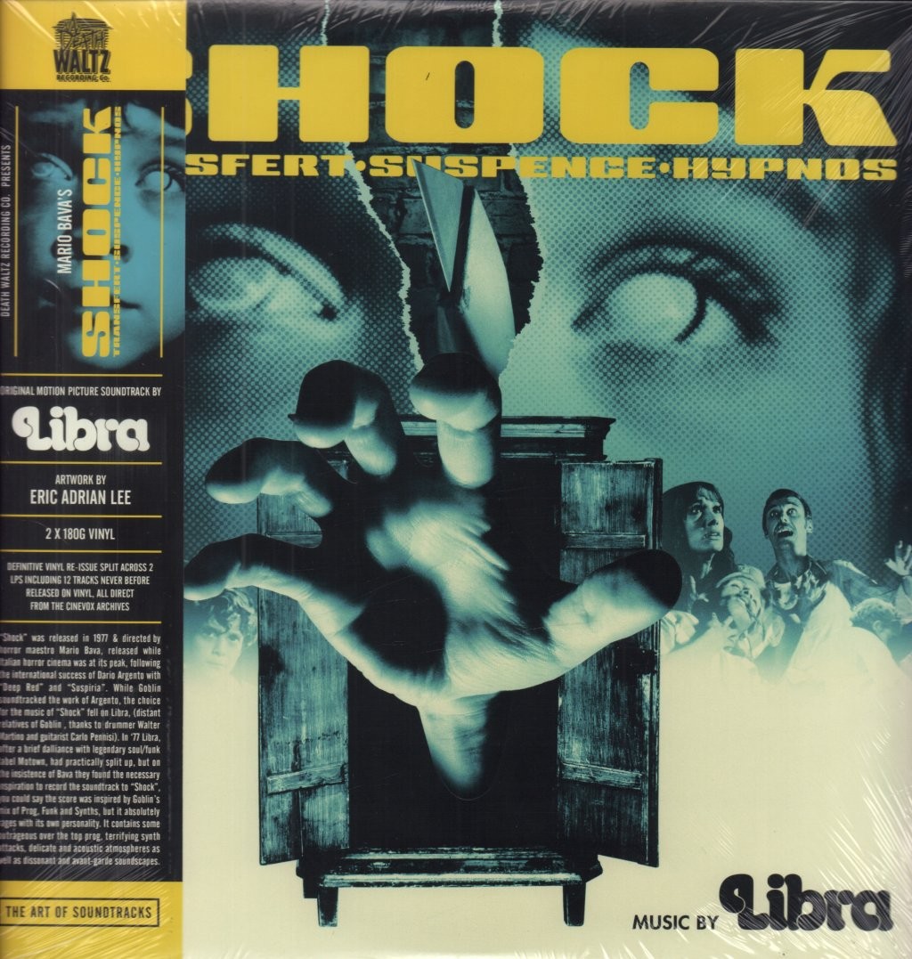 Libra (Prog) Shock double LP vinyl Europe Death Waltz 2019 limited edition