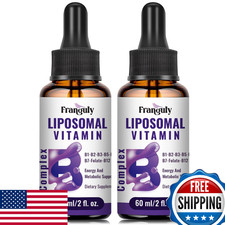 Liposomal Vitamin B Complex Liquid - Max Absorption All 8 B Vitamins