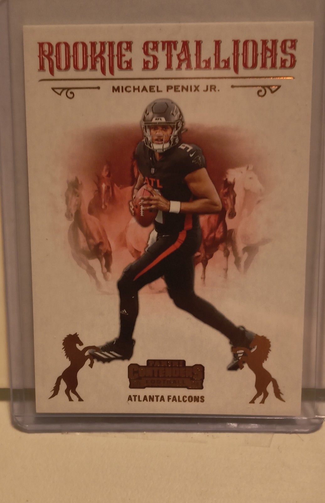 Michael Penix Panini Contenders Rookie Stallions #10 Bronze