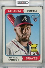 2023 Topps Heritage Atlanta Braves Michael Harris Ii Base Rc