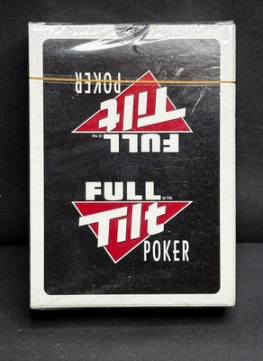 FULL TILT POKER - Spielkarten - Full Deck - Neu im Karton & Factory Sealed