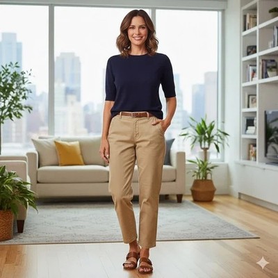 OLD NAVY by Gap ~ NWT New! Plus 2X ~ SISAL High-Waisted OGC OG Chino Pants