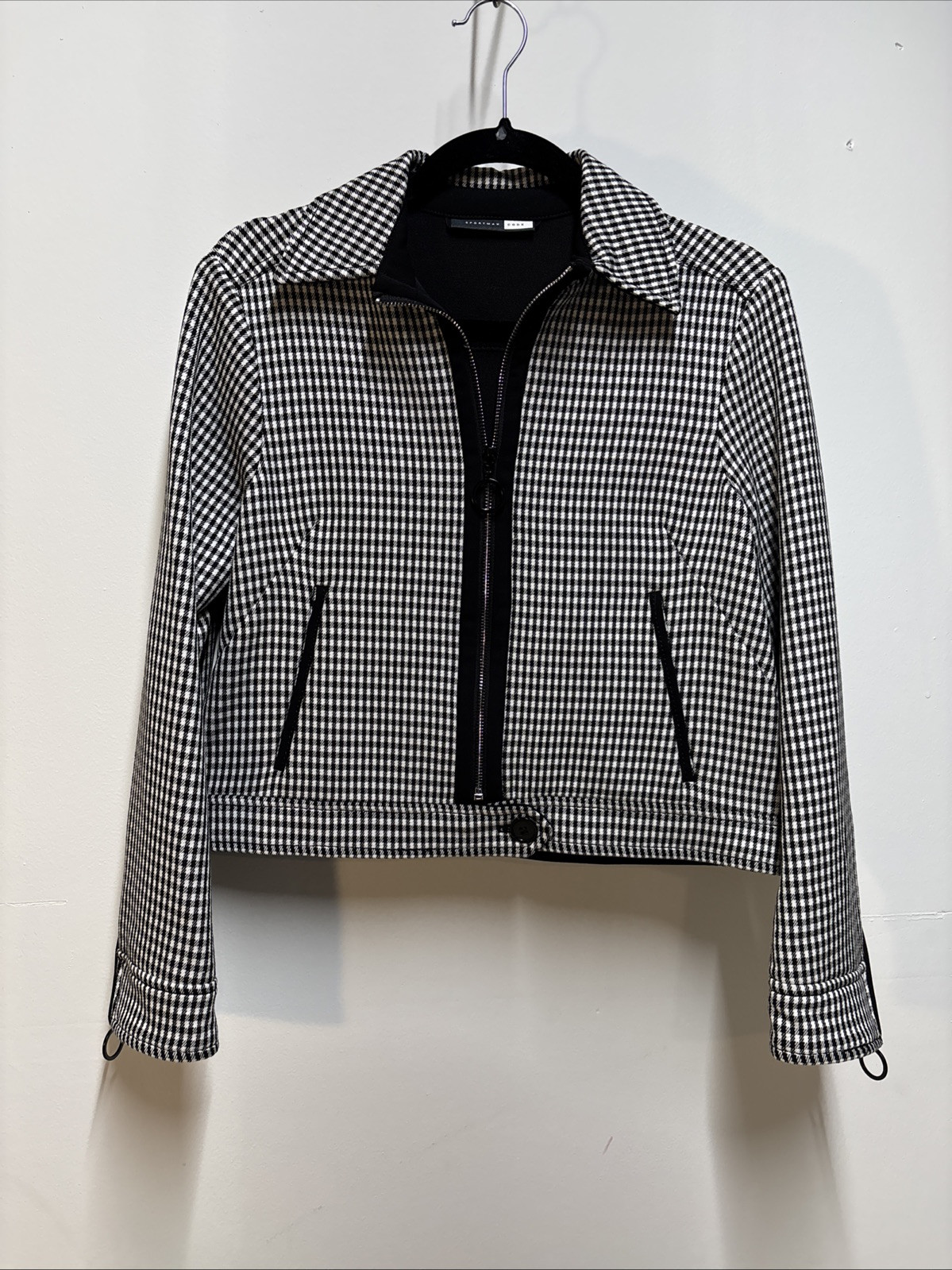 Max Mara Sportmax Code Zip Jacket - Black & White… - image 1