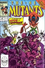 New Mutants #84 FN 1989 Stock Image