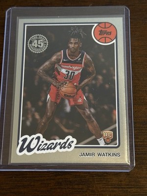 野球カード　アッパー 2025-26 Topps Basketball 1980-81 45th Anniversary Jamir Watkins