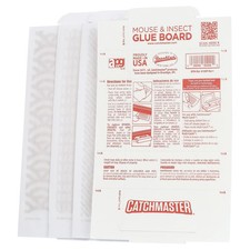 4x Catchmaster Gluee Louee Mouse Insect Glue Traps Boards. 1 Pack. Free Ship