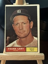 1961 Topps #243 Frank Lary Detroit Tigers