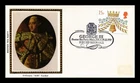 Great Britain 1980 Christmas Issue FDC Colorano Silk Cachet