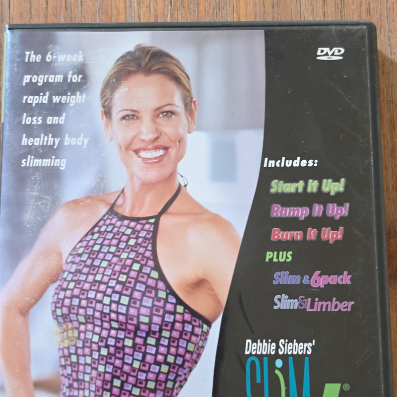 Beachbody Debbie Siebers' Slim in 6 DVD Set Disc 1 & 2 Exercise & Fitness