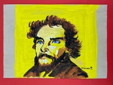 Vincent van Gogh Drawing on paper (Handmade) signed and stamped