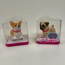 Zuru Pets Alive Booty Shakin’ Pups Lot Of 2 Pug & Corgi New (Read Desc.)