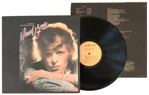 1975 OG Classic LP DAVID BOWIE Young Americans RCA APL1-0998 Lyric Sleeve VG+