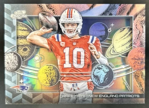 2025 Topps Cosmic Chrome Drake Maye Base (RAW)