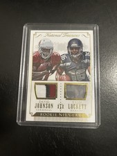 Panini 2015 National Treasures Rookie NFL Gear #RNGC-JL /25 Johnson Lockett 