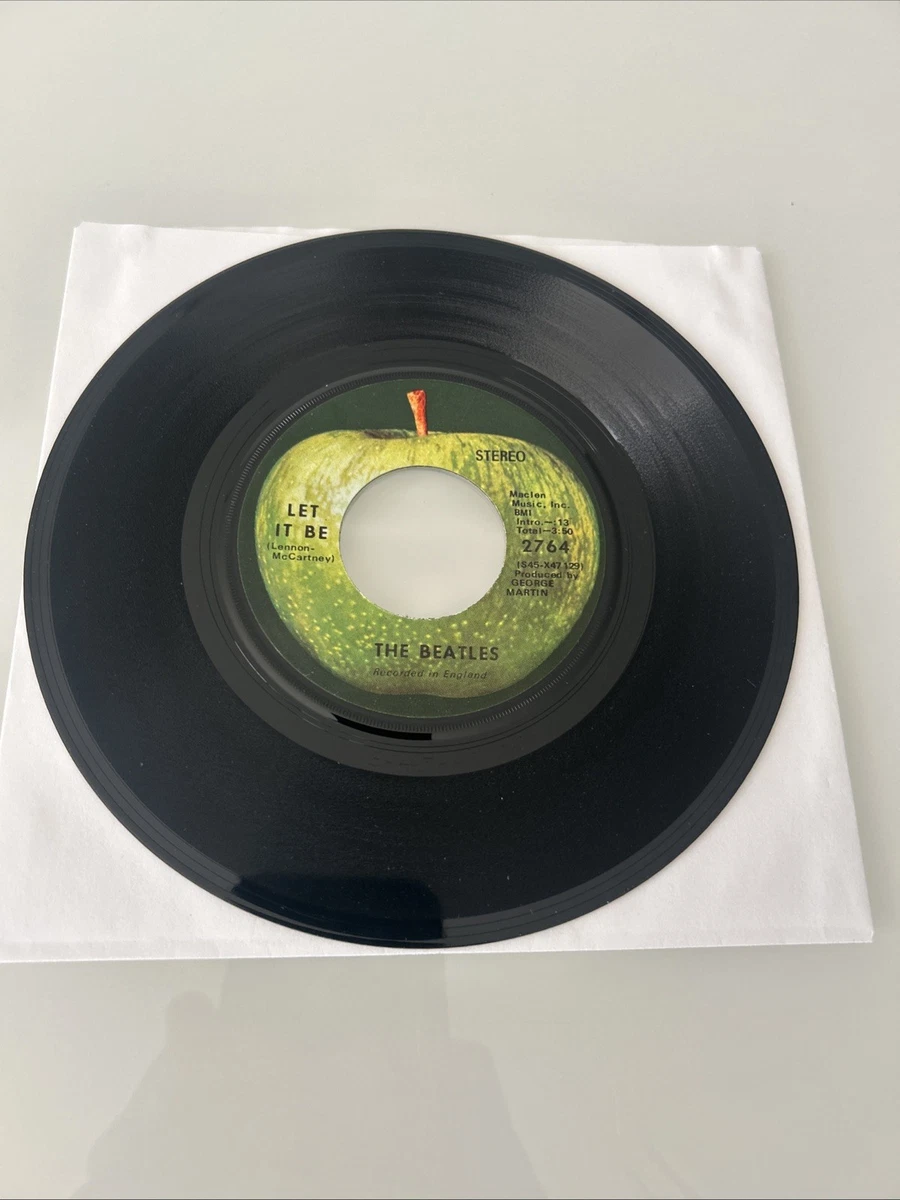 THE BEATLES ビートルズ レコード45rpm Beatles 45 Picture Sleeve “Ticket To Ride “ + “Yes It Is