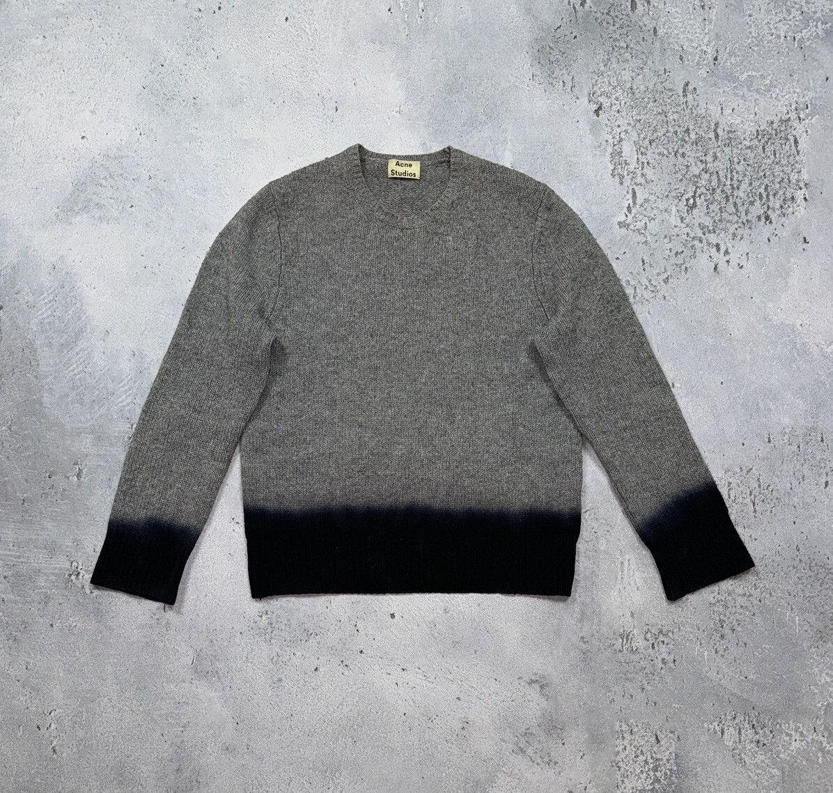 Acne Studios Chet Dip AW14 rare sweater avant garde wool | eBay