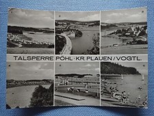 Old Postcard AK Talsperre Pöhl Kr. Plauen Vogtland Altensalz