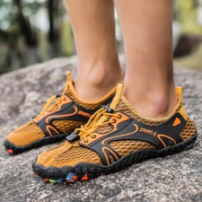 Men's Water Shoes Swiming Walk Casual Beach Shoes Breathable Lightweight US12 13