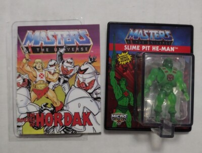 Worlds Smallest Micro Figures & and Comics Masters of the Universe HE-MAN Slime