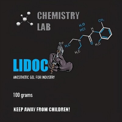 White Pigment Powder 99% for anstz LIDOCA 100g