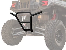 SuperATV Rear Bumper for Kawasaki Teryx KRX 1000 (2020+) - Wrinkle Black