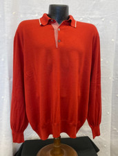 Jack Taylor Beverly Hills Men's Cashmere Sweaters Red Size 54 NWOT Made in Italy