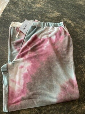 HoneyMe Curvy 2XL XXL Tie Dye & White Birch Leopard 3XL XXXL Joggers