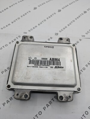 Used ACDelco E78 12655586 ECU 12643636