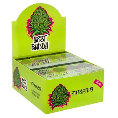 Best Buddy Wide Tips perforiert - vorgeknickte breite Filtertips Drehfilter