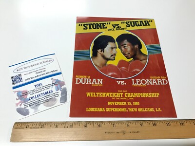 Professional Photographer Hollywood Press Pass Photos Surgar Ray Leonard 8x10