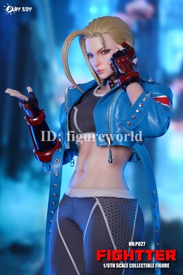 PLAY TOY P027 1/6 Street Girl the Fighter 6 Cammy Female Action