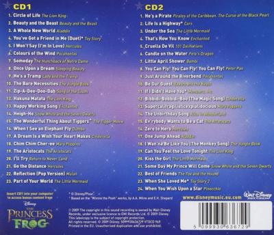 ディズニー CD サウンドトラック THE MAGIC OF DISNEY (ORIGINAL VERSION) 2 CD 48 TRACKS SOUNDTRACK