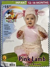 Pink Lamb costume, Size 12-18 Months, Lamb 2 Piece Set, B3D2