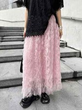 Maxi gonna donna tulle The Clever Secret spigolosa urbana elegante gonna chic 10 12