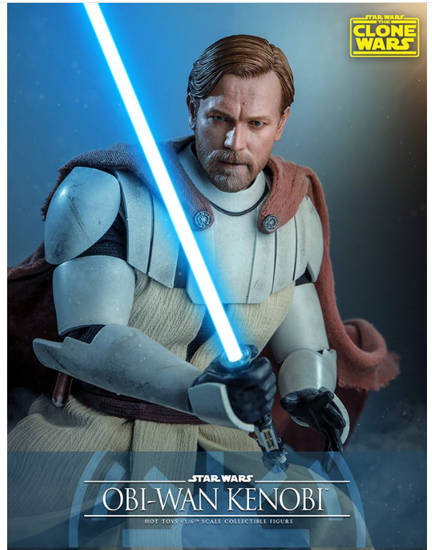 Hot Toys TV Masterpiece Star Wars: The Clone Wars Obi-Wan Kenobi 1