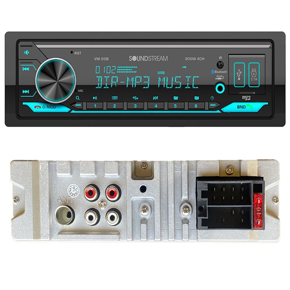 Bluetooth In-Dash MP3/AM/FM Radio Car Stereo for 1988-1994 GM C/K 1500 ...