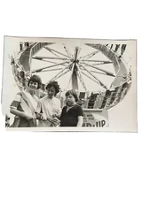 Fun At The Fair Ferris Wheel B & W 5x7 Photo