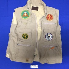 Boy Scout Vest With Patches Charles L. Sommers Northern Expeditions 235C-WSR