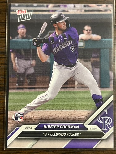 2024 Topps Now OD-263 Hunter Goodman